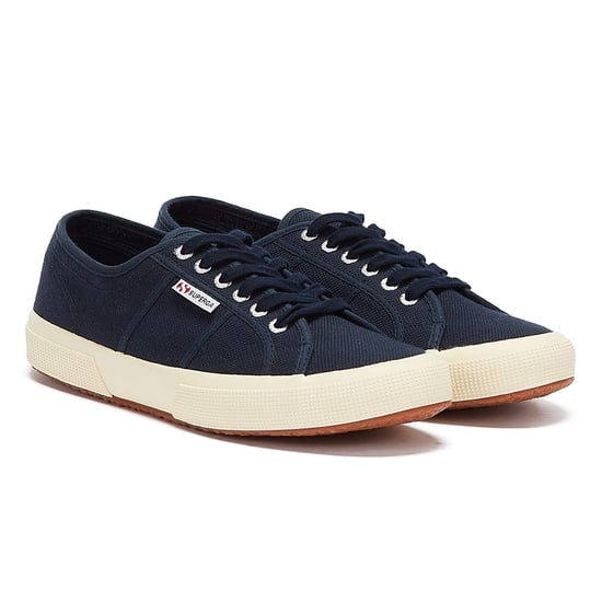 Superga Navy 2750 Cotu Trainers - Image 1
