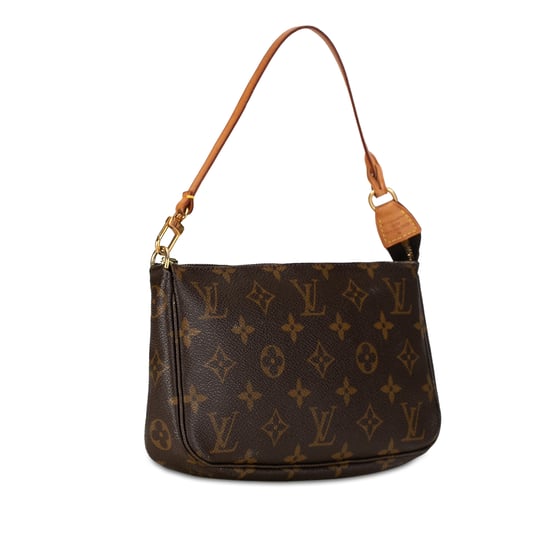 Vintage Louis Vuitton Monogram Pochette Accessoires Brown - Image 2