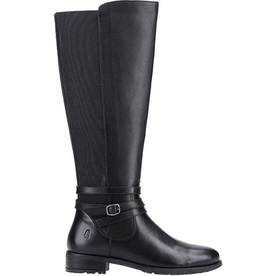 Hush Puppies Womens/Ladies Vanessa Leather Calf Boots (Black) - Image 3
