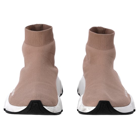Balenciaga Speed Sneakers in Beige Polyester - Image 3