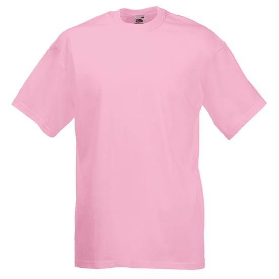 Fruit Of The Loom Mens Valueweight Short Sleeve T-Shirt (Light Pink)
