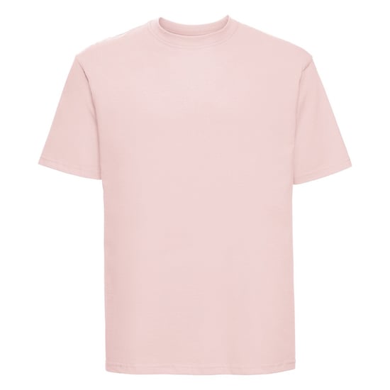 Russell Mens Classic Ringspun Cotton T-Shirt (Powder Rose) - Image 1