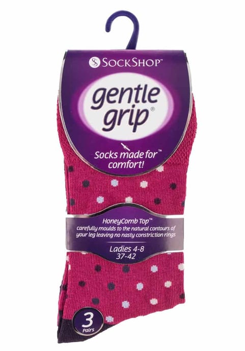 Gentle Grip - 6 Pares Calcetines No Elásticos Gentle Grip - GG55 - Image 2