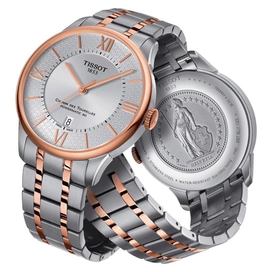 Tissot Chemin Des Tourelles Men's Multicolour Watch T0994072203801 - Image 4