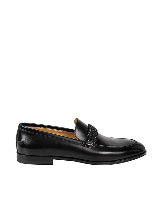 Bally zapatos bajos Loafers del hombre negro - Image 1