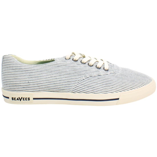 Seavees Hermosa Seersucker Zapatillas de Hombre Azules - Image 1