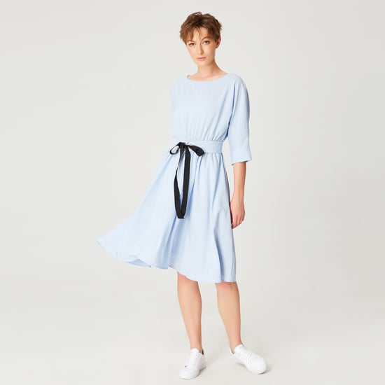 Robe évasée à large ceinture - Image 3
