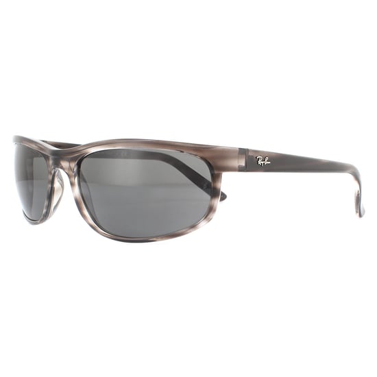 Ray-Ban Sunglasses Predator II RB2027 6430B1 Striped Grey Havana  Dark Grey