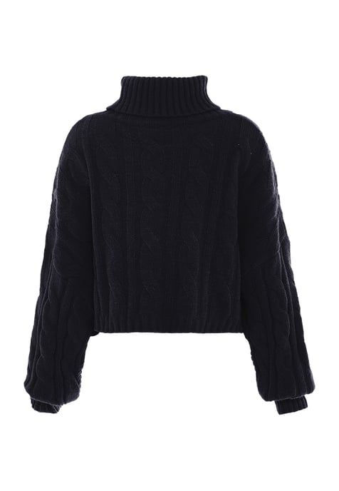 Mymo Turtleneck pullover women black - Image 2