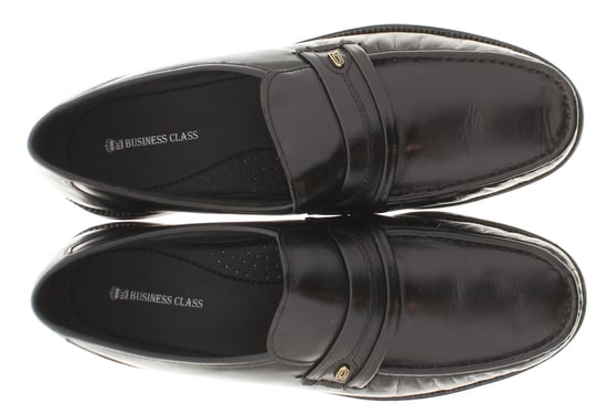 Business Class Mens Shoes Smart Graham Leather black