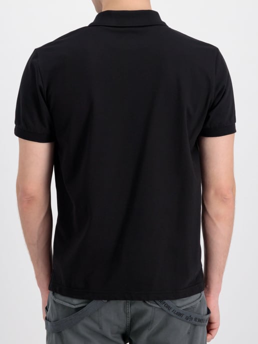 Alpha Industries Men's X-fit Polo in Black - Image 3