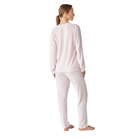 JJB5 Women's Soft Knit V-Neck Long Sleeve Pajamas