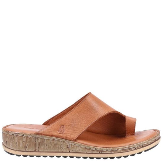 Hush Puppies Womens/Ladies Elissa Suede Sandals (Tan/Cream) - Image 3