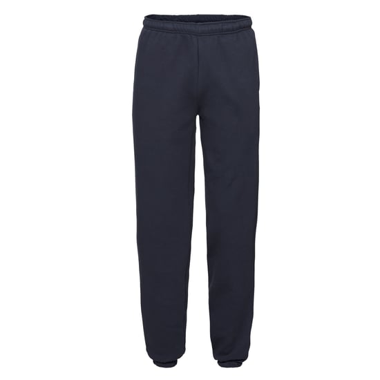 Fruit of the Loom Mens Premium Elasticated Cuff Jogging Bottoms (Deep Navy) - Image 1