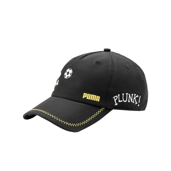 Gorra infantil Puma x Peanuts BB ajustable en negro - Image 1
