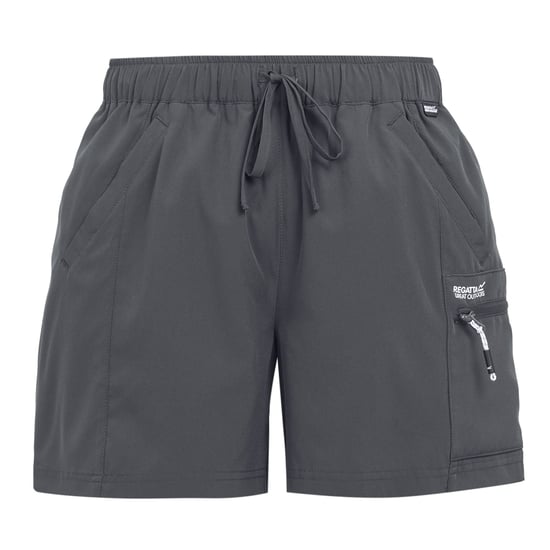 Regatta Womens/Ladies Travel Light Packaway Shorts (Seal Grey) - Image 1