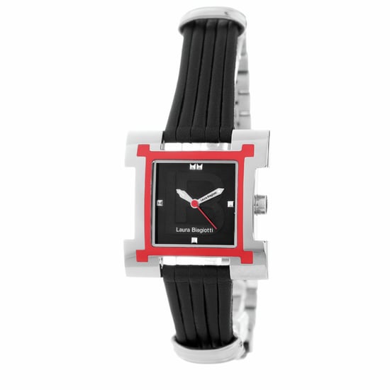 Laura Biagiotti Reloj de mujer Cuarzo plata rojo - Image 1