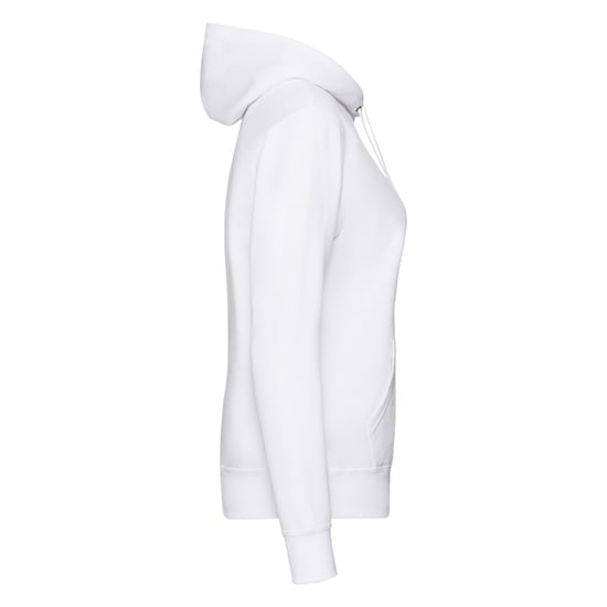 Fruit of the Loom Womens/Ladies Classic Hooded Lady Fit Sweatshirt (White) - Image 3