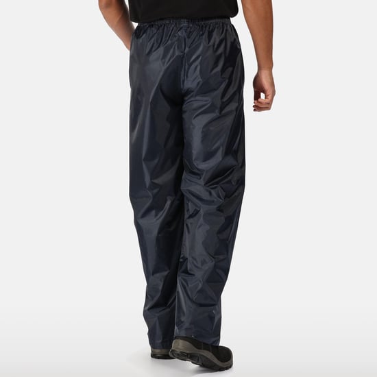 Regatta Professional Mens Pro Stormbreaker Waterproof Overtrousers (Navy) - Image 4