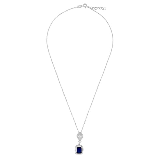 Orphelia 'Enora' Women's 925 Sterling Silver Chain with Pendant - Silver ZH-7426/SA - Image 1