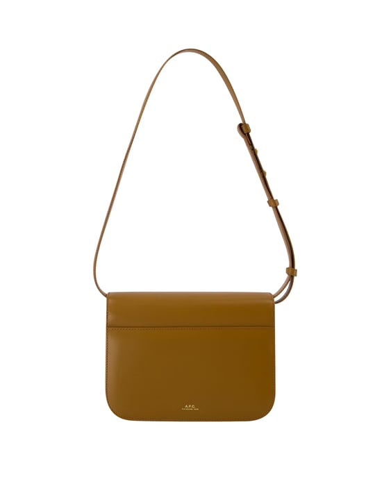 Astra Bandolera pequeña - A.P.C - Piel - Marrón - Image 3