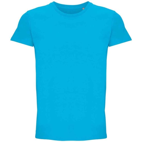 SOLS Unisex Adult Crusader Recycled T-Shirt (Aqua) - Image 2