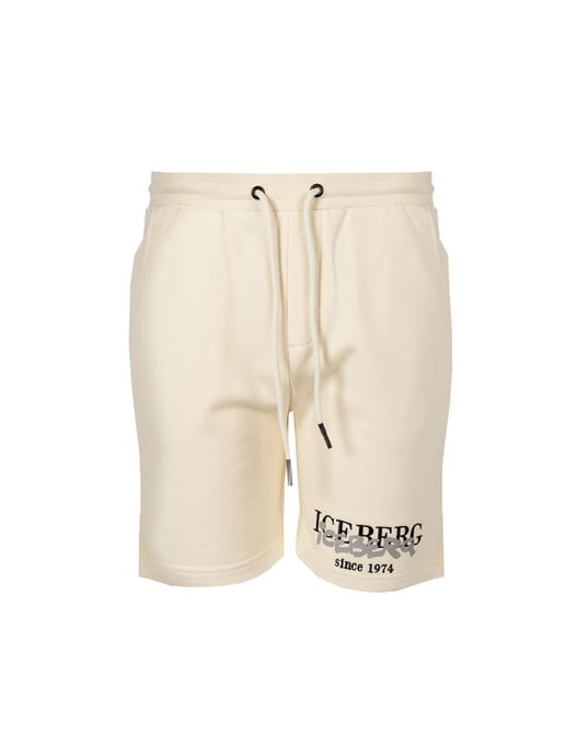Iceberg Bermudas del hombre cremoso - Image 1