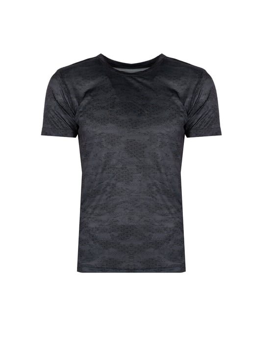 Champion T-Shirt Micro Mesh del hombre Gris - Image 1