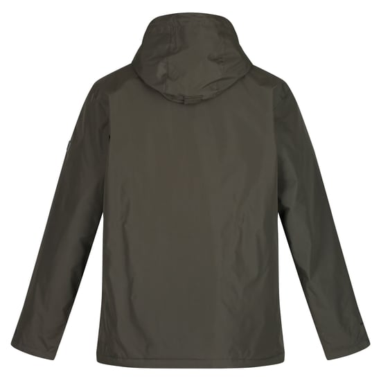 Regatta Mens Hebson Hooded Jacket (Bayleaf) - Image 4