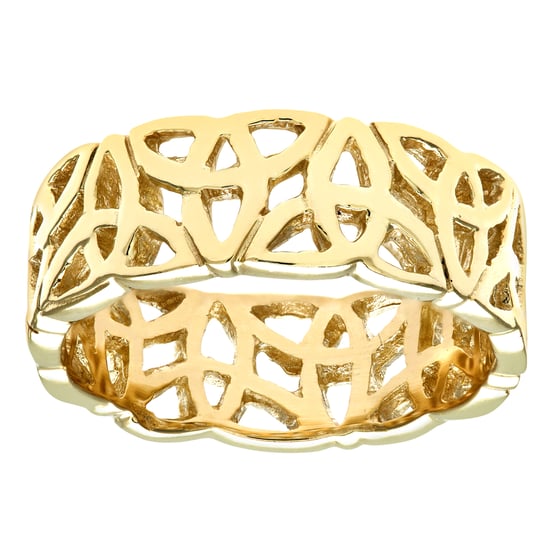 9ct Yellow Gold Ladies Band Ring