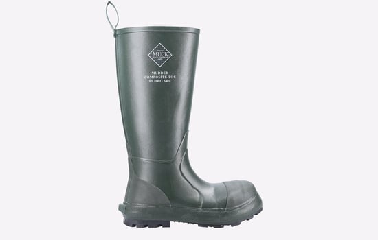 Mudder Tall Safety Wellington S5