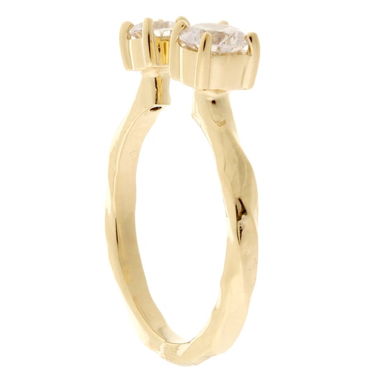Orphelia Women's 925 Sterling Silver Ring - Gold ZR-7128/G - Image 2