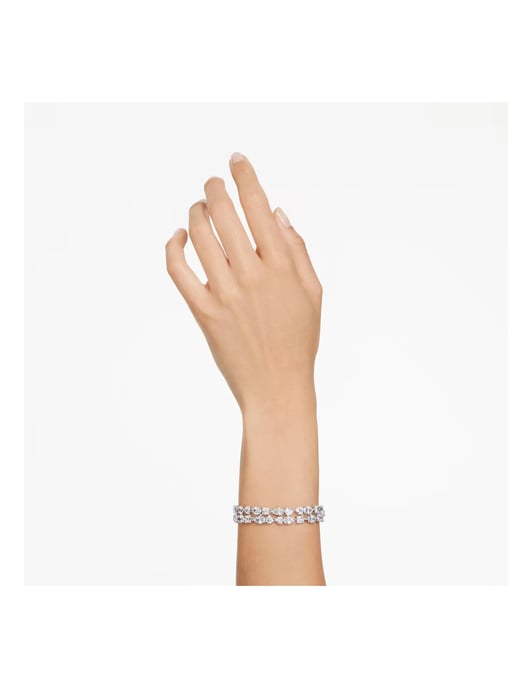 Swarovski 'Mesmera' Women's Base Metal Bracelet - Silver 5669927 - Image 5