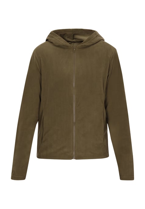 Mo fleece jacket Men khaki - Image 1