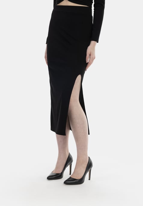myMo at night jersey midi skirt - Image 2