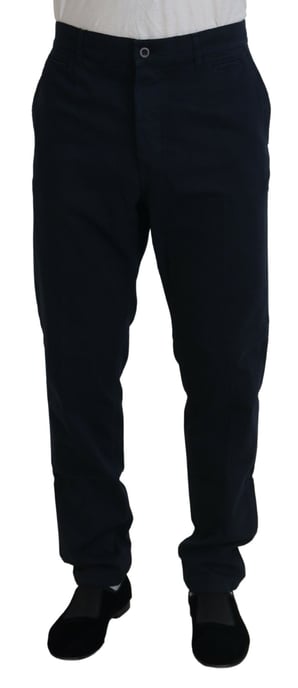 Pantalones de vestir Dolce & Gabbana 100% Auténticos - Detalles del Logo - Image 1