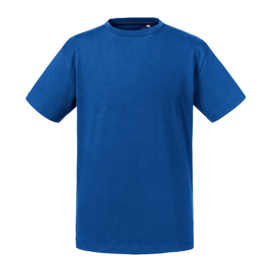 Russell Childrens/Kids Organic Short-Sleeved T-Shirt (Bright Royal Blue) - Image 1