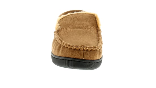 Man Mens Male Microfibre Suedette Tan Brown Comfort Mocassion