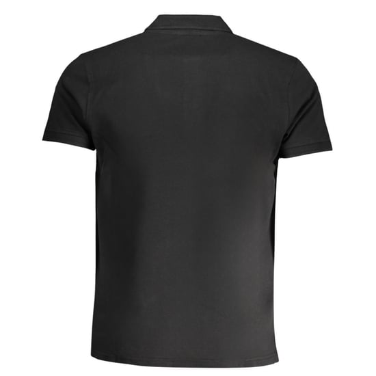 Camiseta Polo Negra con Logo Audaz de Cavalli Class - Image 2