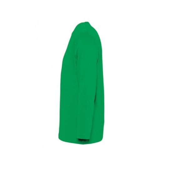 SOLS Mens Monarch Long Sleeve T-Shirt (Kelly Green) - Image 3