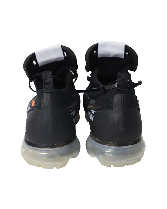 Nike x Off White Vapormax FK Sneakers in Black Polyester - Image 4