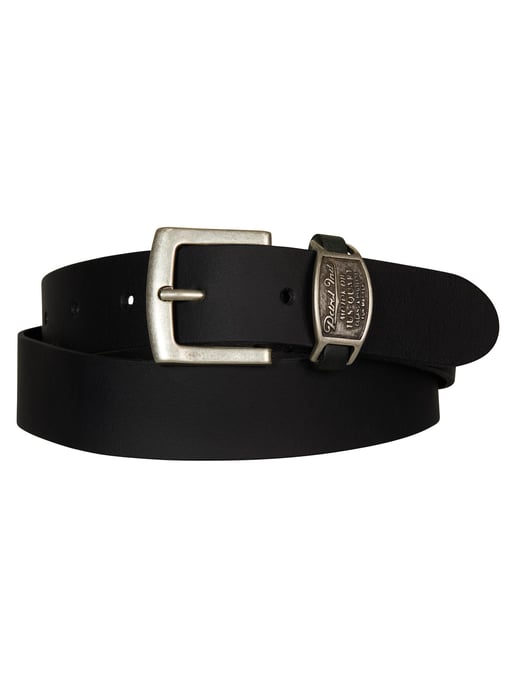 Petrol Industries - Leather belt Men - Black - Image 1