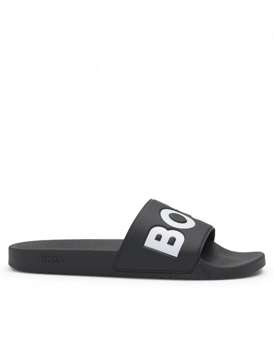 BOSS Orange Aryeh Zapatillas para Hombre Fabricadas en Italia con Detalle de Logo Grande - Image 2