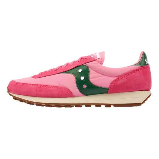 Saucony Trainer 80 Pink/Forest Trainers - Image 6