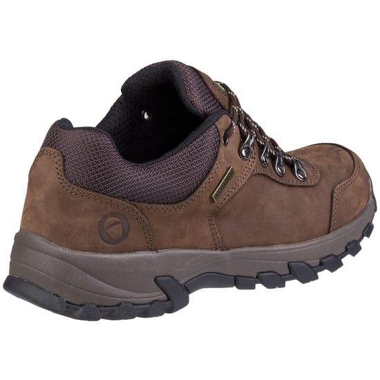 Cotswold Mens Hawling Lace Up Walking Shoe (Brown) - Image 4