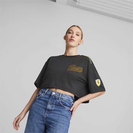 PUMA Womens PUMA x Scuderia Ferrari x June Ambrose Motorsport T-Shirt - Image 2