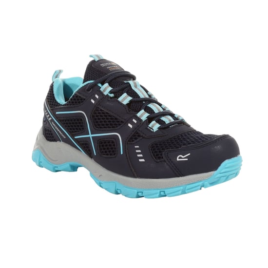 Regatta Womens/Ladies Vendeavour Walking Shoes (Navy/Amazonite) - Image 3