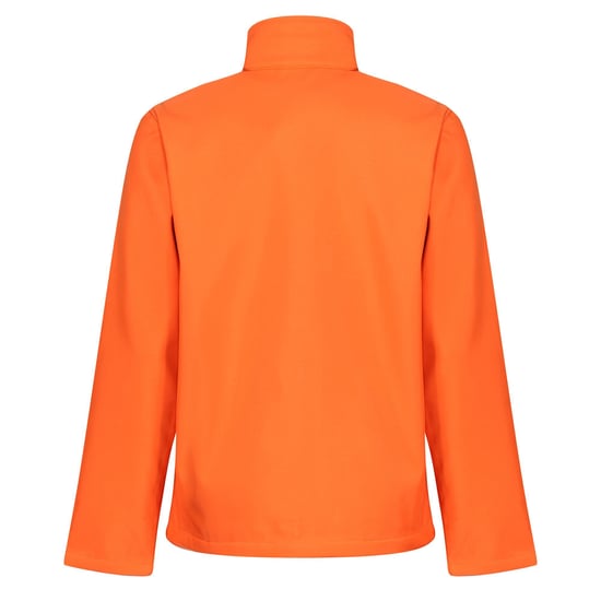 Regatta Standout Mens Ablaze Printable Soft Shell Jacket (Magma Orange/Black)