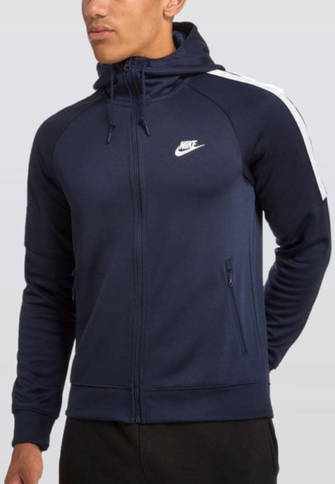 Chándal con capucha en azul marino Tribute de Nike para hombre - Image 2