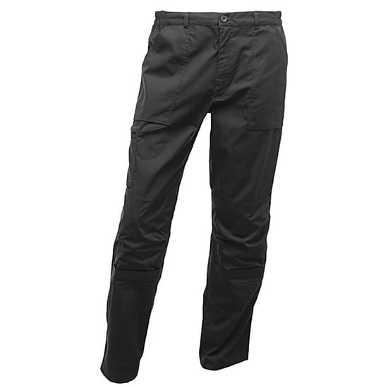 Regatta Mens Action Trouser (Water Repellent) (Black) - Image 1